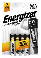 Energizer Power Alkáli Mikro Elem AAA B4 termék fő termékképe