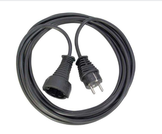 Brennenstuhl Hosszabbítókábel IP20 PVC DE F típusú (CEE 7/4) dugó - DE F típusú (CEE 7/3) aljzat 10m Fekete termék fő termékképe