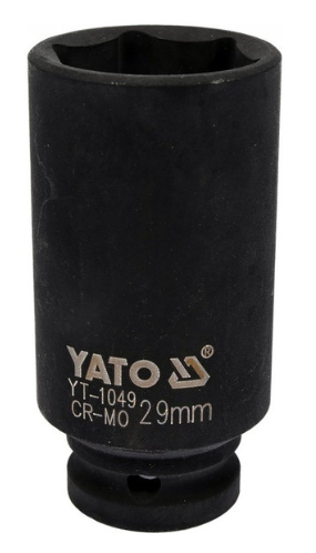 YATO Gépi hosszú dugókulcs 1/2" 29 mm CrMo termék fő termékképe