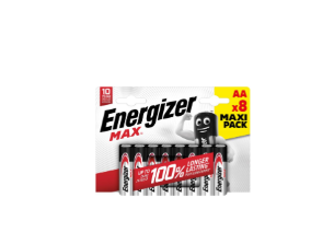 Energizer Max Alkáli Ceruza Elem AA B8 termék fő termékképe