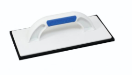 KUBALA Műanyag simító, 140x280 mm, 2K nyél G-17, fekete gumi betéttel termék fő termékképe