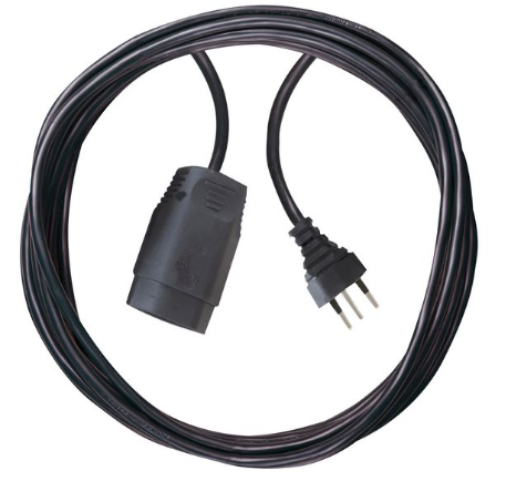 Brennenstuhl Hosszabbítókábel IP20 PVC CH J típusú (T12) dugó - CH J típusú (T13) aljzat 1m Fekete termék fő termékképe