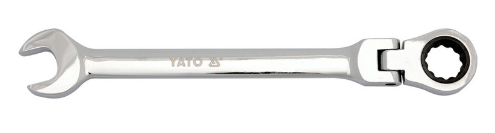 YATO Racsnis csuklós csillag-villáskulcs 15 mm / 195 mm 72T CrV termék fő termékképe