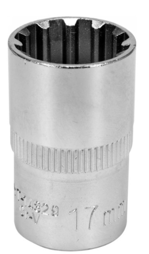 YATO Dugókulcs Spline 1/2" 17 mm CrV termék fő termékképe