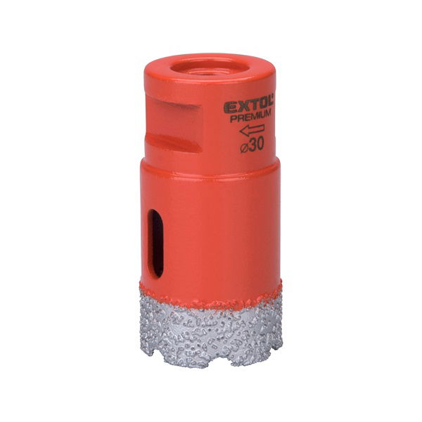 EXTOL Körkivágó csempére, gyémánt vágóél; 22mm × M14, sarokcsiszolóba fogható termék fő termékképe