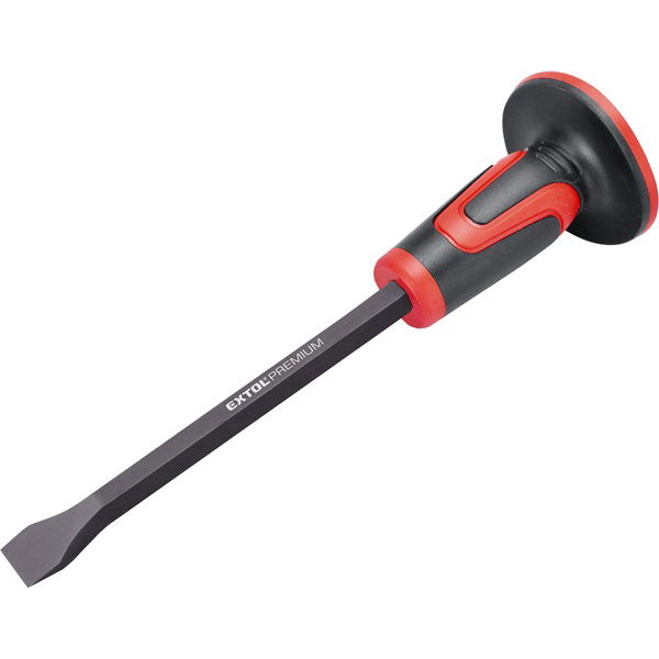 EXTOL Laposvéső 30 mm széles, CV.; 400mm, (19 mm szár) erős duál műanyag kézvédővel, homokfúvott termék fő termékképe