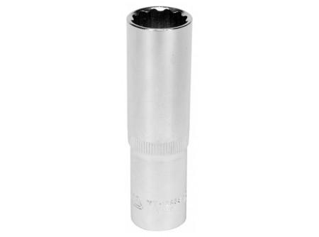YATO Hosszú dugókulcs 12 szögletű 1/2" 15 mm CrV termék fő termékképe