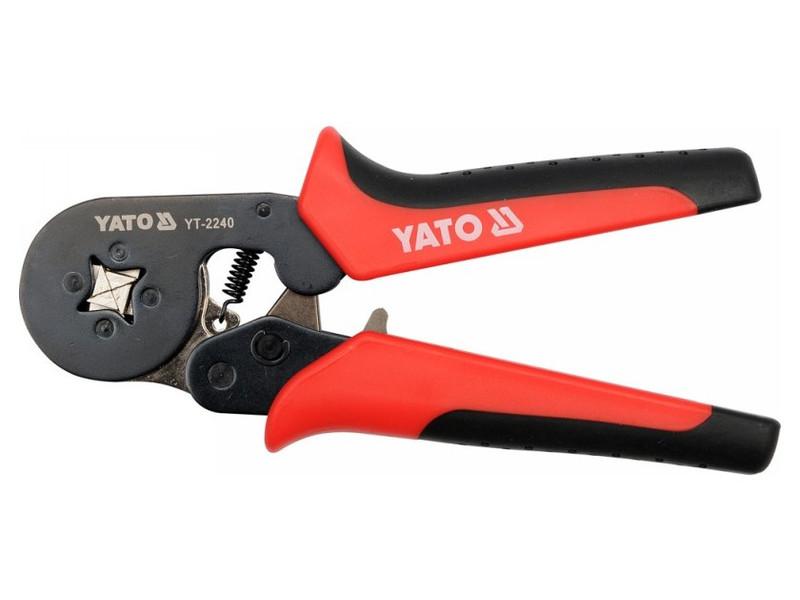 YATO Krimpelő fogó 180 mm/0,2-0,6 mm termék fő termékképe