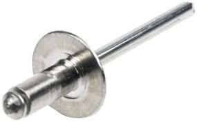 EcoPop nyitott nagyfejű popszegecs, alu/acél horganyzott 4,8x30x14 termék fő termékképe