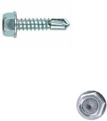 Önfúró lemezcsavar, hatlapfejű, peremes DIN 7504/K, horganyzott 6,3x80 termék fő termékképe