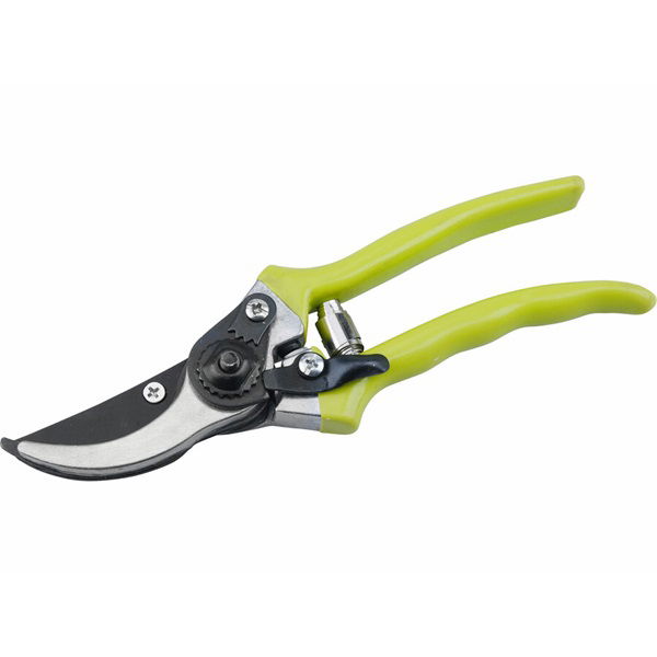 EXTOL Metszőolló, teflonos GARDEN; max.:20mm átvágás, hossz.:21cm, mellévágó, zöld műanyag borítású nyéllel termék fő termékképe