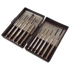 Órás csavarhúzó  készlet; 11db, lapos+PH termék fő termékképe