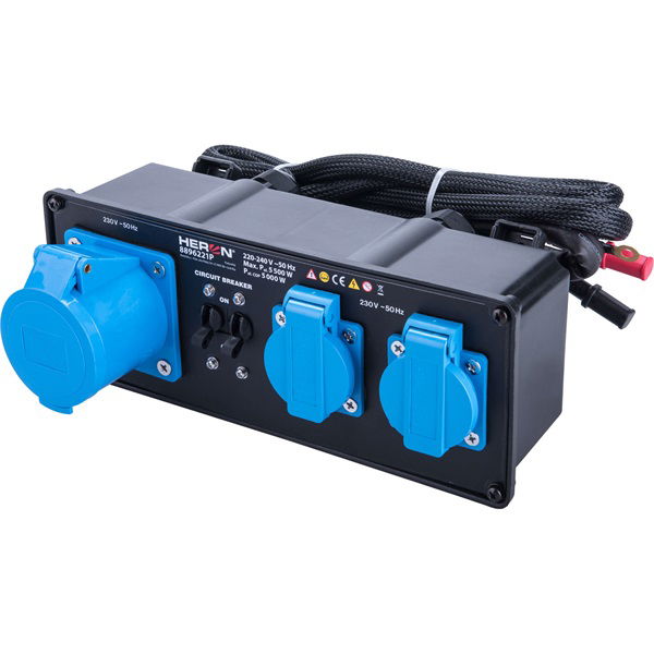 EXTOL Összekötő kábel, 3,0 kW-os digitális generátorokhoz (8896221 és 8896219) termék fő termékképe