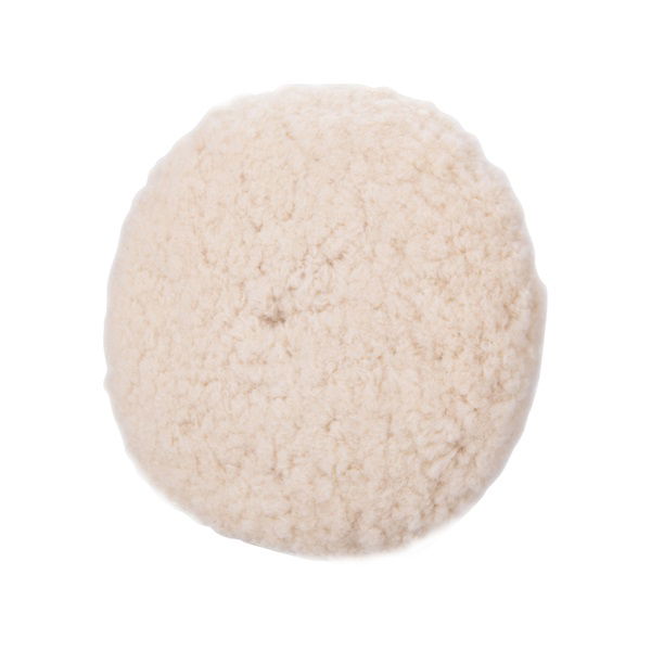 EXTOL Polírkorong, báránybőr (gyapjú), négyrétegű, 100%, T240, 190 mm; tengely: 22 mm + 150 mm tépőzáras termék fő termékképe