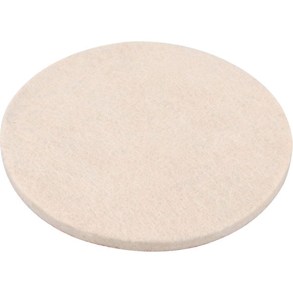 EXTOL Polírkorong, fehér, báránybőr (gyapjú); 125 mm, 7 mm vastag, tépőzáras termék fő termékképe