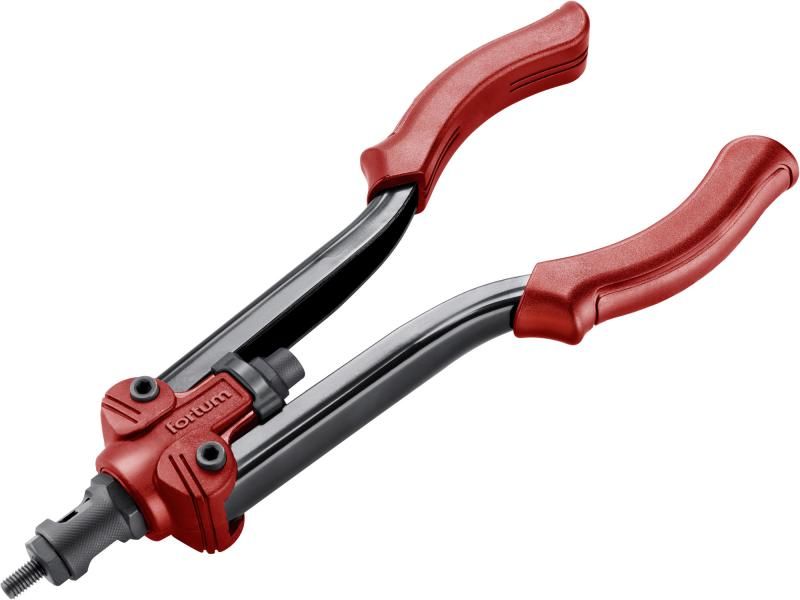 Fortum Szegecsanyahúzó fogó, kétkaros;M3,M4,M5,M6,M8,M10,M12 POP-NUT szegecsanyákhoz,340mm, CrVMo fej termék fő termékképe