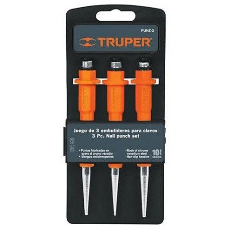 TRUPER Pontozó készlet, 3darabos, PUNZ-3 termék fő termékképe
