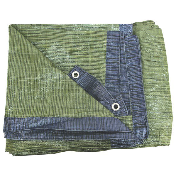 EXTOL Takaróponyva, vízálló, de nem UV álló; 5×6m névleges méret, valós méret: 4,8×5,9m, PE, STANDARD, lefűző lyukak termék fő termékképe