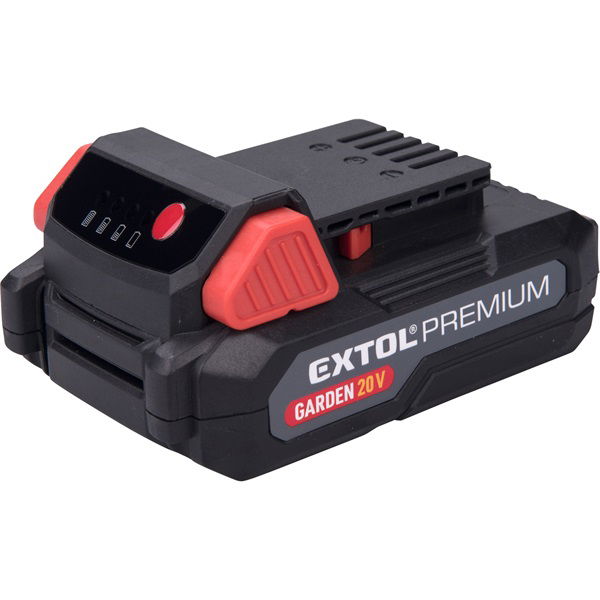 EXTOL Tartalék akku Garden20V, 20V, 2000mAh termék fő termékképe