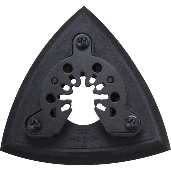 EXTOL Tartalék delta csiszolótalp, 90 mm, tépőzáras, 6 db rés, a 417220, 8891842, 8894100 géphez, géphez, EVA termék fő termékképe