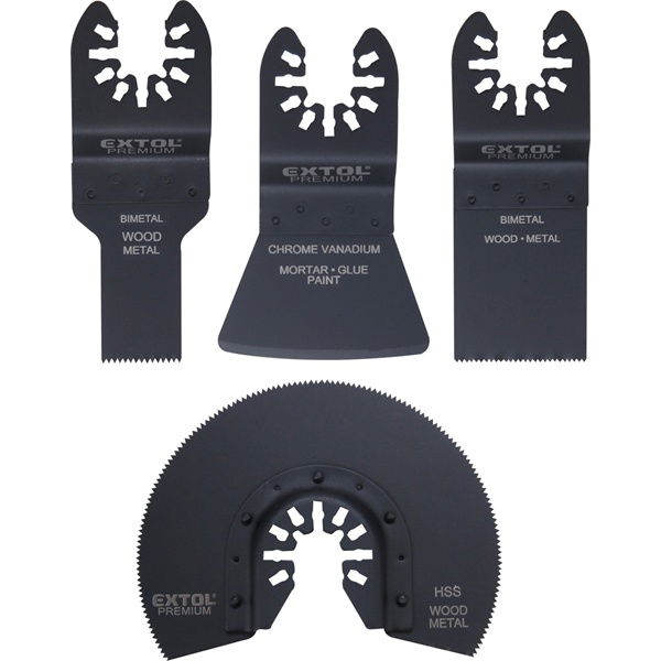 EXTOL Tartalék fej készlet, 4 db a 417220, 8891842, 8894100 géphez, fémmunkákhoz termék fő termékképe