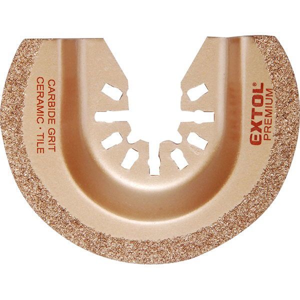 EXTOL Tartalék körszegmens csiszolófej, 66mm,a 417220, 8891842, 8894100 géphez,vídia szemcse, habarcs, kerámia, pórusbeton termék fő termékképe