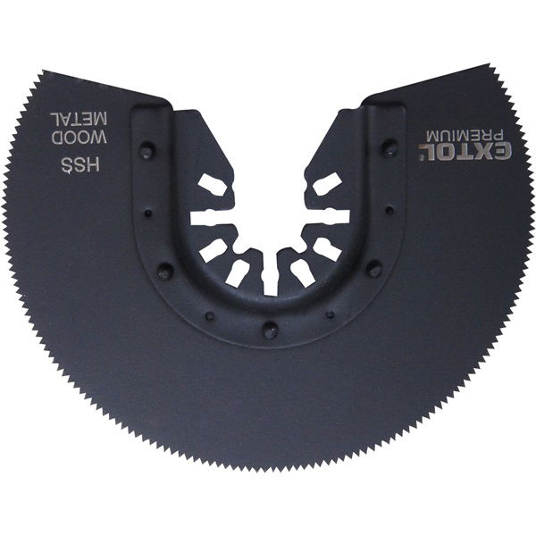 EXTOL Tartalék körszegmens vágófej, 88mm, a 417220, 8891842, 8894100 géphez, HSS, használható: lágy fémre és fához termék fő termékképe