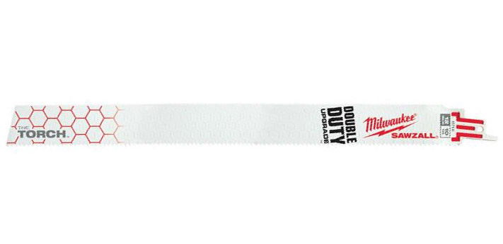 Milwaukee Heavy Duty TORCH™ szablyafűrészlap, bontó, fémhez, Bi-Met, 300 mm, 10 TPi, 5 db/csomag termék fő termékképe
