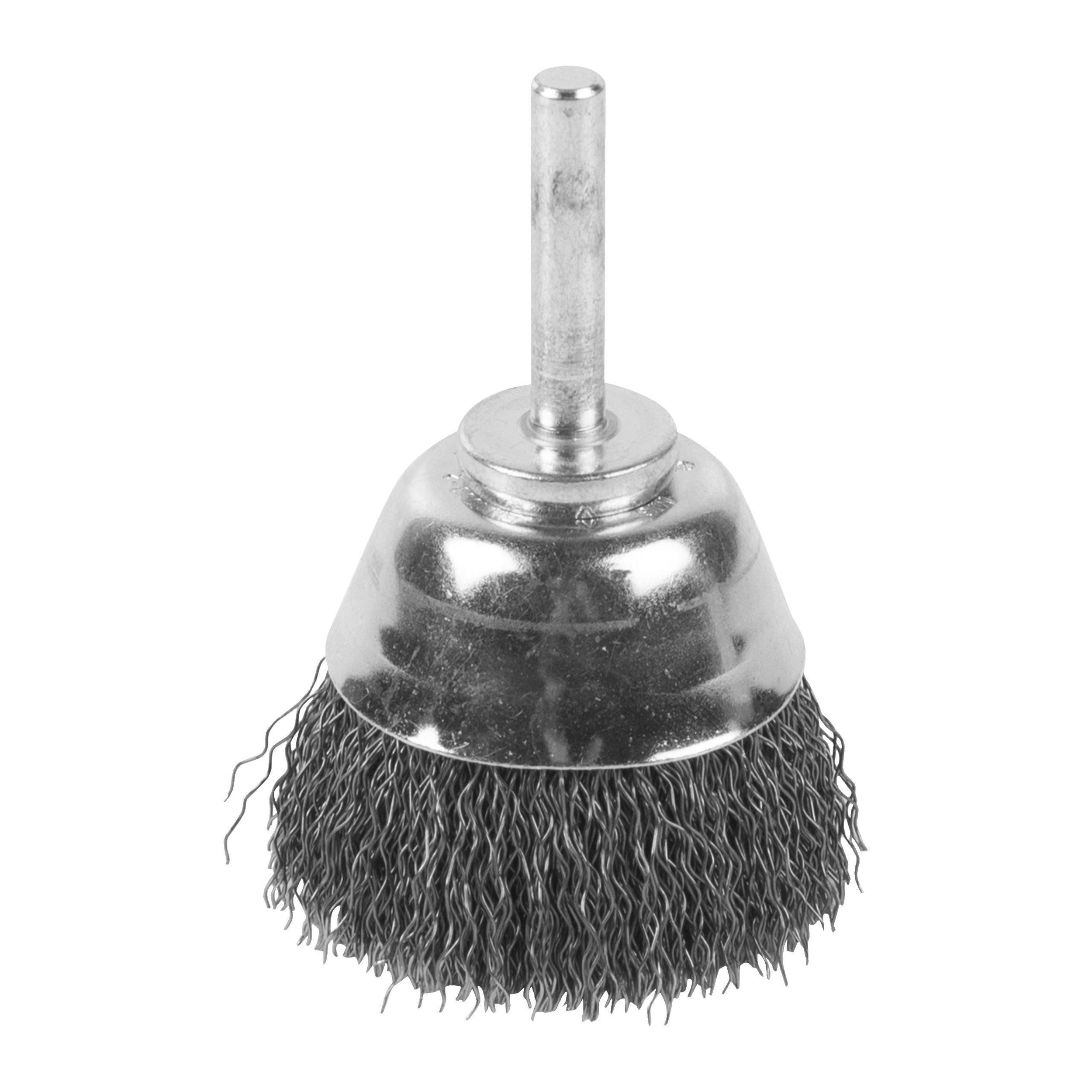 Milwaukee Csapos fazékkefe hullámos dróttal, acél/0.3 mm, S6, 50 x 16 x 20 mm, 3 db/csomag termék fő termékképe