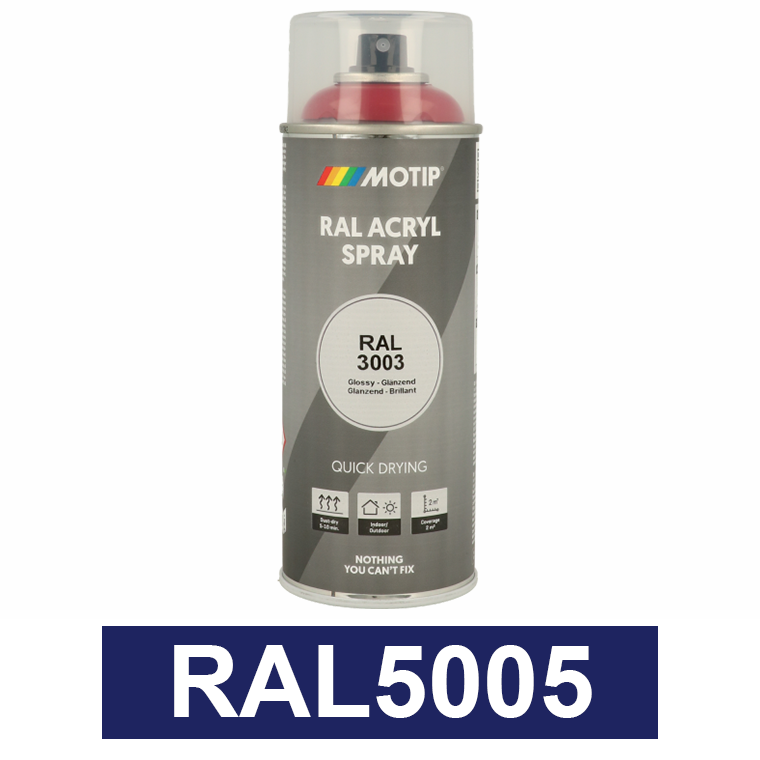 Motip Ipari festék spray, RAL5005, 400 ml termék fő termékképe