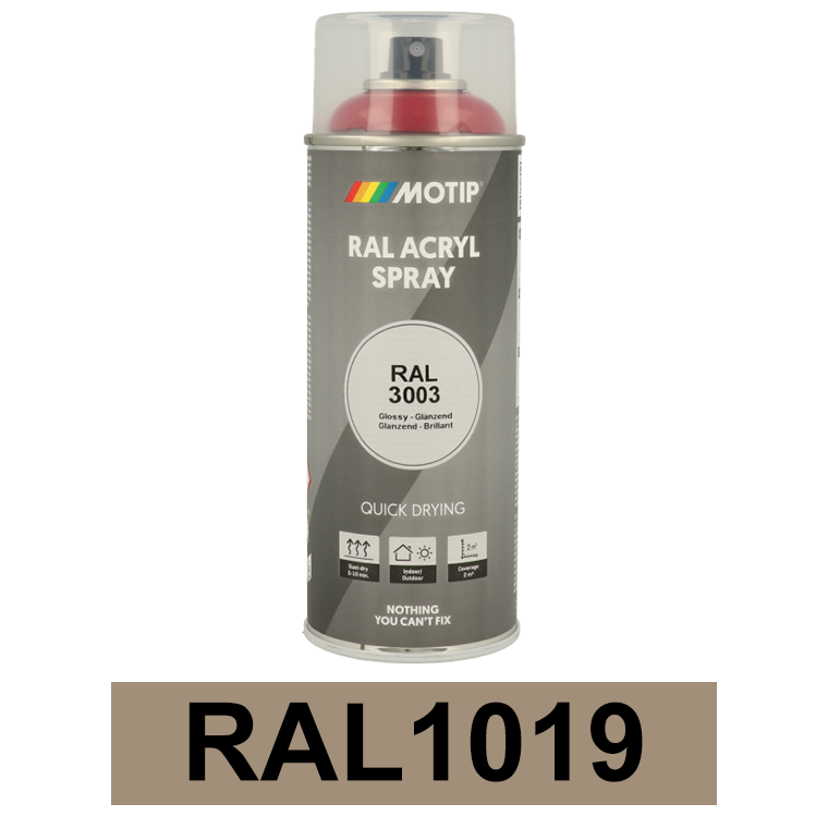 Motip Ipari festék spray, RAL1019, 400 ml termék fő termékképe