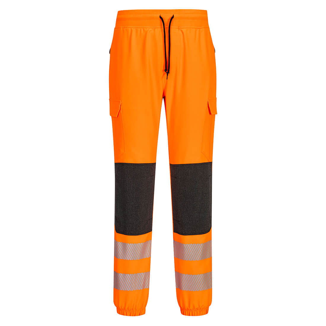 Portwest KX346 - PW3 Hi-Vis Flexi Jogger, narancs/fekete termék fő termékképe