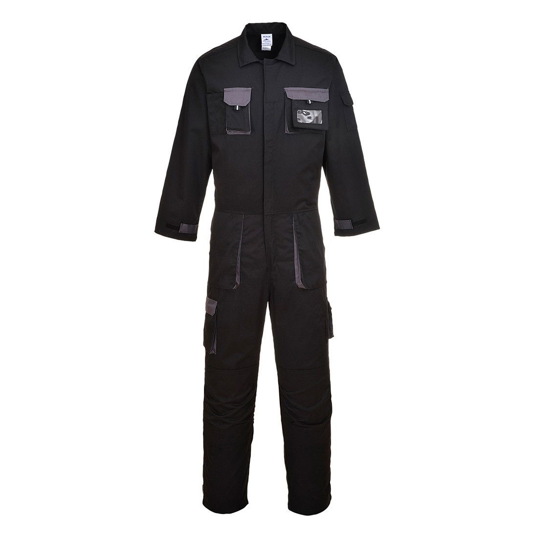 Portwest TX15 - Texo Contrast overál, fekete termék fő termékképe