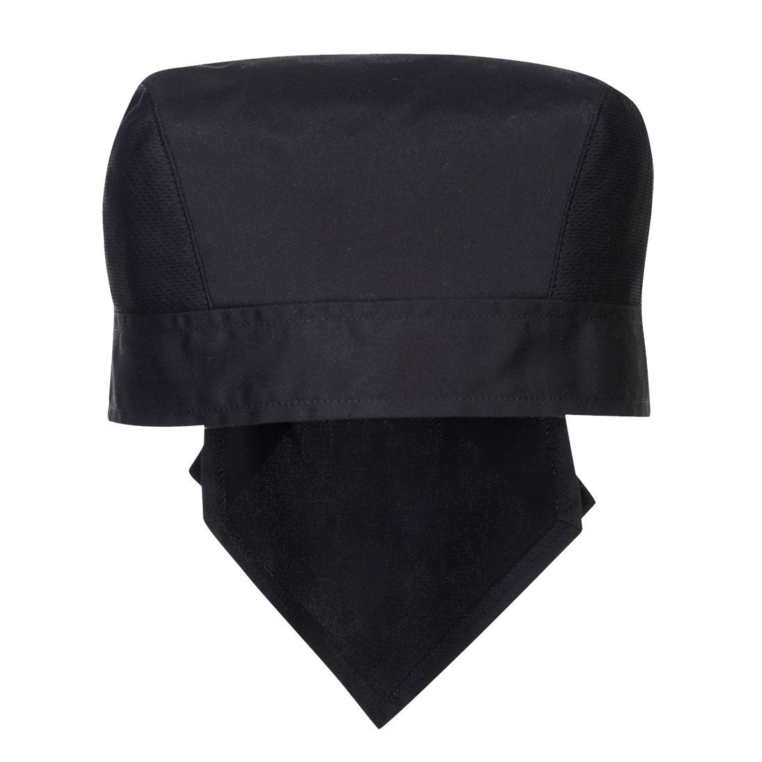 Portwest S904 - Mesh-air Pro Bandana séfsapka, fekete termék fő termékképe